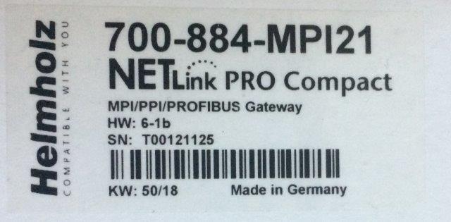 Helmholz -700-884-MPI2