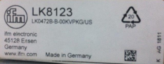 IFM-LK0472B-B-00KVPKG/US LK8123