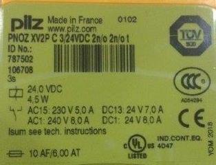 Pilz-787502-PNOZ XV2P C 3 S 24 DC 2NA I+2NA 