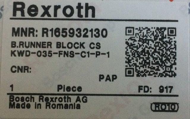 BOSCH REXROTH-R165932130