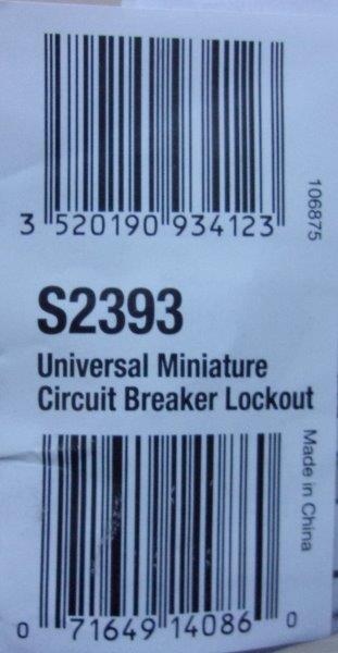 MASTERLOCK-S 2393