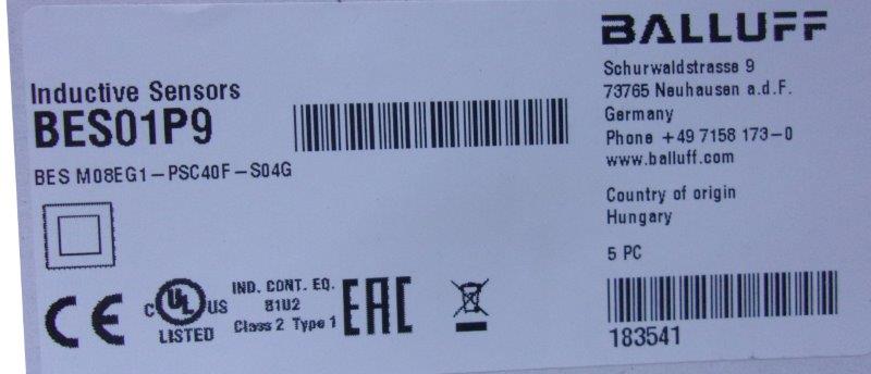 Balluff-BES 01P9