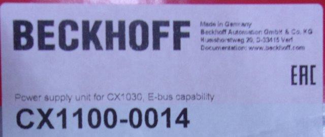 Beckhoff -CX1100-0014