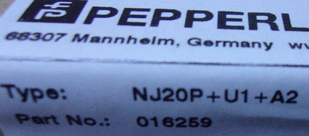PEPPERL-FUCHS-NJ20P+U1+A2 - 2
